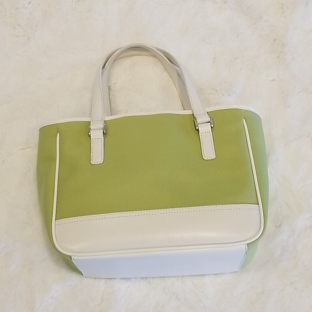 Leather & Canvas Satchel
